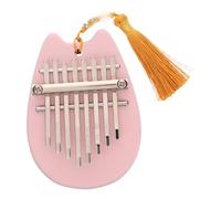 HAMPPLIES Thumb Piano Mini Acrylic Finger Piano Kalimba Musical Instrument for Boys and Girls Toddlers Learning at Home Outdoor Playtime