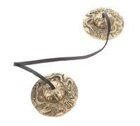 HAMPPLIES Tibetan Tingsha Cymbals for Meditation Ritual Chimes Elegant Design Genuine Nepalese Bells for Sound Healing and Mindfulness Practices Beginner-friendly Musical Instruments