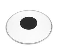 HAMPPLIES Transparent Drum with Reinforced Dot and Overtone for Enhanced Durability Performance for Various Music Styles and Settings