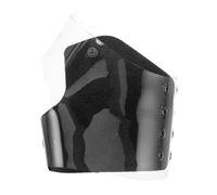 HAMPPLIES Transparent PU Makeup Mixing Palette Handheld Cosmetic Plate for Foundation and Eyeshadow Blending Anti-dirt Design for Professional Beauty Artists and Home Use