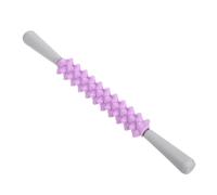 HAMPPLIES Trigger Point Massage Roller Stick for Full Body Deep Tissue Therapy Non-Slip Grip Muscle Relief Tool for Calves Shoulders and Back Compact Yoga Exercise Stick for Fitness