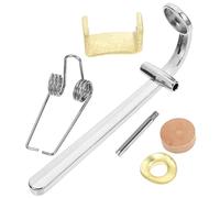 HAMPPLIES Trombone Water Gate Key with Cork Pad Drain Valve Replacement Accessory for Instruments Lightweight Compact Repair Tool