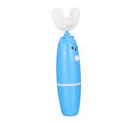 HAMPPLIES U Shaped Electric Toothbrush for Soft Brush Head Childrens Mouth Care Device Portable Lightweight Design Safe Gum Protection Easy Operation Blue