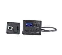 HAMPPLIES Ukulele Pickup Equalizer Lcd Display Tuner Clip Sound Pick-up Instrument