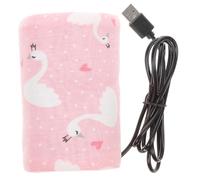 HAMPPLIES USB Portable Bottle Warmer for Travel Insulated Nursing Bottle Heating Bag with USB Cable Safe Heat Preservation for Milk and Food The Go Compatible with Power Banks and Car