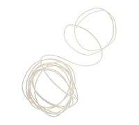 HAMPPLIES Vintage Pushback Guitar Wire White Waxed Cloth-covered Pre-tinned Copper Cable for Electric Guitar Bass Quick-connect Wiring Harness Replacement for Live Performance and Recording