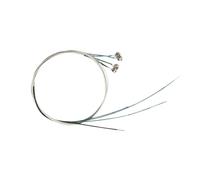 HAMPPLIES Violin Strings Full Set Steel Core Fiddle Strings for All Violins Bright Clear Pitch Easy Installation Replacement Accessory