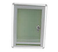 HAMPPLIES Wall-mounted Lockable Letter Box with Gray Front Slot Transparent Acrylic and Aluminum Alloy Complaint Suggestion Box for Office School Factory Capacity Hanging Report Container