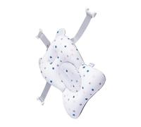 HAMPPLIES White Baby Bath Sponge Cushion for Sink with Strong Buoyancy and Soft Foam Material Providing Support and Comfort for Newborn and Infant Bath Times