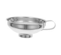HAMPPLIES Wide Mouth Stainless Steel Funnel for Kitchen Use Small Mason Jar Funnel for Filling Bottles Smooth Pouring for Oils Sauces Salad Dressings and Fruit Jams