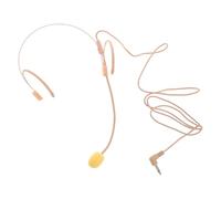 HAMPPLIES Wired Headset Microphone for Public Speaking and Teaching, Lightweight Headworn Style with Advanced Microphone Technology, Sturdy Plastic and Pvc Material, Suitable for Theaters