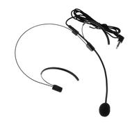 HAMPPLIES Wireless Headset Microphone Flexible Ear Microphone for Stage Performance with Plastic and Metal Materials with Lightweight Design and High Durability Suitable for Singing Shows