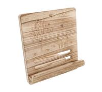 HAMPPLIES Wood Music Stand Portable Book Holder for Reading Sheet Music Cookbook Stand Table Top Easel Book Organizer