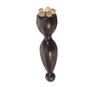 HAMPPLIES Wooden Facial Massager Eye Relief Stick Natural Smooth Texture for Skin Care and Relaxation Portable Handheld Face Sculpting Tool for Women at Home and Travel