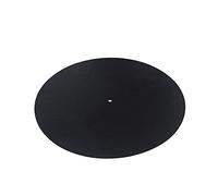 HAMPPLIES Wool Turntable Mat Diameter Static Platter Pad for Vinyl Record Players Vibration Reduction Compatible with All Turntables Enhanced Sound Quality