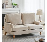 hampshire fabric 2 seater sofa in stone