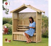 Hampshire Garden Arbour With Storage Box By Zest Outdoor Living