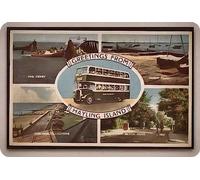 Hampshire Hayling Island 4 Views & Southdown Bus The Ferry Beach Rd A4 Photo