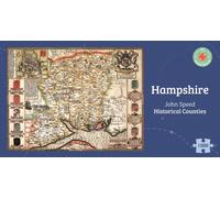 Hampshire Historical 1610 Map 1000 Piece Puzzle