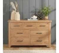 Hampshire Oak Chest - 3+4 Drawer