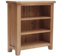 Hampshire Oak Low Bookcase