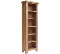 Hampshire Oak Narrow Bookcase