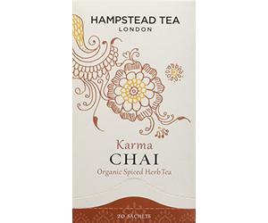 Hampstead Karma Chai Organic Spiced Infusion 20 Bags x 4