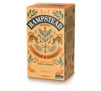 Hampstead Tea Organic Lemon Ginger 20 Tea Bags