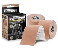 Hampton Adams (2 Pack) Premium Kinesiology Tape | Athletic Tape Supports & Protects Muscles, Knees, Shoulders & Plantar Fasciitis | Waterproof & Hypoallergenic