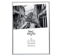 Hampton Frames ALUMINIUM Poster Certificate Photo Frame Silver A4 (21x29.7cm)ALI9A4NG