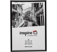 Hampton Frames BACKLOADER A4 (21x30cm) Black Foil Wrapped Extruded Plastic Photo
