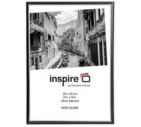 Hampton Frames EASYLOADER 30x40cm Black Picture Poster Frame Plexi (Non-Glass) EAS3040BKPX-1PK