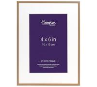 Hampton Frames | MAYFAIR Gold Photo Picture Frame 4x6 (10x15cm) | Bevel Cut Mount, Elegant Gold Finish | Wall or Tabletop Display, Durable | Classic Home Décor Frame