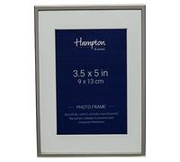 Hampton Frames MAYFAIR Silver Plate Photo Picture Frame - Bevel Cut Mount (3.5x5 (9x13cm))