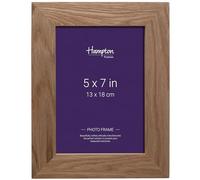 Hampton Frames NEW ENGLAND Solid Oak Wood Display Picture Photo Frame 5x7 (13x18cm) 464857WO, natural