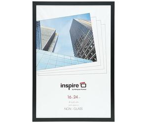 Hampton Frames OXFORD 16x24 (41x61cm) Black Picture Poster Photo Frame Plexi (Non-Glass) OXF1624NGX
