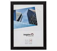 Hampton Frames | OXFORD A4 Picture Frame OXF2130BLKX | 21x30cm, Black, MDF, Plexi Front | Freestanding or Wall Mount, Landscape & Portrait Display | Modern Photo Frame for Home or Office