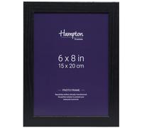 Hampton Frames OXFORD 6x8 (15x20cm) Pack of 1 Black Picture Frame Acrylic (Non-Glass) OXF68NGX-1PK