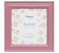 Hampton Frames PALOMA 6x6 (15x15cm) Pink Square Picture Photo Frame Glass PAL301966P