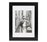 Hampton Frames Photo Frame KENTA4GL – Black Wood A4 Certificate Frame, 20mm Glass