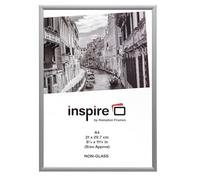 Hampton Frames ALUMINIUM Poster Certificate Photo Frame Silver A4 (21x29.7cm)ALI9A4NG