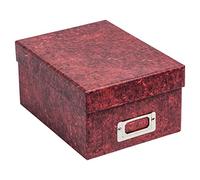 The Photo Album Company Photo Storage Box Holds 700 Photographs Red for 4x6 Pictures ALBOX700RED