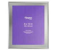 Hampton Frames REFLECT 8x10 (20x25cm) Silver Mirror Photo Frame Glass REF80SM
