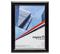 Hampton Frames Snap Frame A4 Non Glass Black Alum