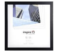 Hampton Frames OXFORD 12x12 (30x30cm) Black Square Picture Poster Photo Frame Plexi (Non-Glass) OXF1212NGX