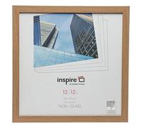 Hampton Frames SORBONNE 12x12 (30x30cm) Oak Effect Square Picture Poster Photo Frame Plexi (Non-Glass) SOR1212NG