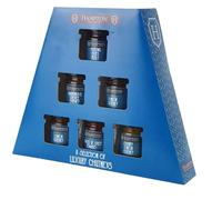 Hampton Luxury Selection of Chutneys Gifts Set - Potting Shed Pickle, Gardener's Choice, Tomato, Onion & Chunky Onion Chutneys, Sweet 'N' Spicy Tomato - Variety Chutney Mini Jars Gift Set Christmas