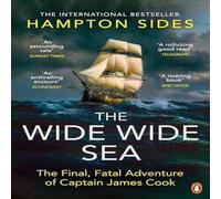 Hampton Sides The Wide Wide Sea Paperback Book in White Hampton Sides White