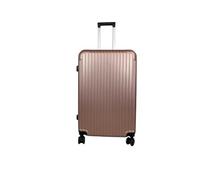 Hampton & Stewart ABS 20/24/28Inch Hard Shell Suitcase for Men and Women - Lightweight Cabin Trolley Luggage (Gold, Large)