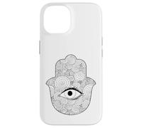 Hamsa Evil Eye Spiral Hand Case for iPhone 14